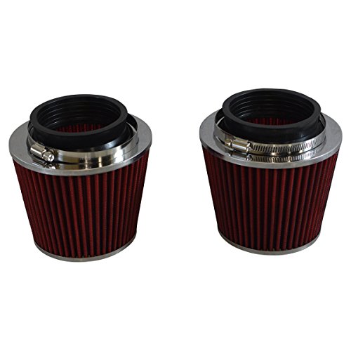 Performance Cold Air Intake CAI w Red Air Filter for ...