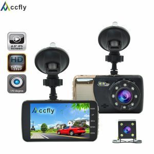 Accfly 4.0 inch car DVR DVRs dash cam camera recorder video