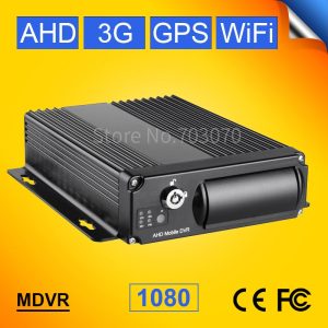 3G GPS WiFi AHD Mobile DVR H.264 4CH+Real time+GPS Track