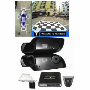 All round rear View Camera for Nissan Qashqai X-Trail