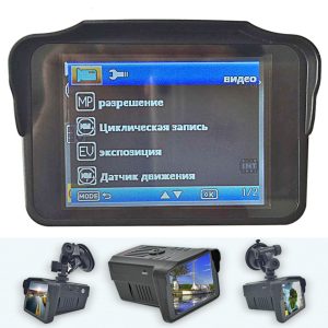 DVR Camera recorder Anti Speed Radar Detector combo 2in1