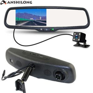 Special Car Rear view Mirror DVR Monitor HD 1280x720 Camera with Bracket