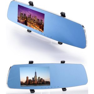 5.0 Inch Screen Full HD 1080P Car Camera DVR Anti-dizz Rear view
