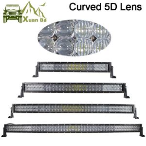 500W Curved Led Light Bar For 4x4 Off Road