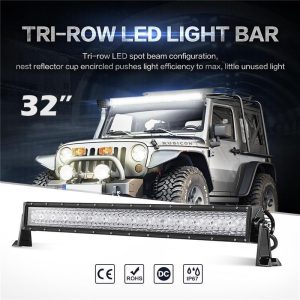 LED Light Bar Spot Flood Combo Beam Offroad