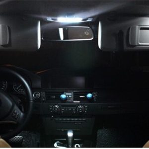22 pcs For BMW X5 E53 2000 - 2006 white LED Light Dome Map Mirror Trunk License Plate Reading Lamp Interior Kit Package