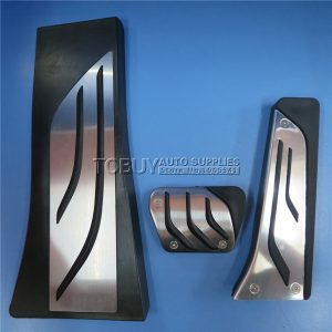 High Quality! Stainless Steel Accelerator Gas Brake Footrest Pedal Pad