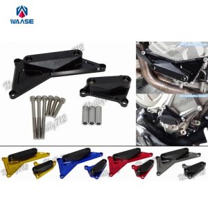 Motorcycle Left & Right Engine Crash Pads Frame Slider Protector For BMW