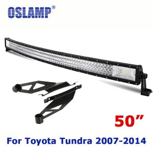 oyota Tundra Refitment 50" Curved Driving LED Light Bar