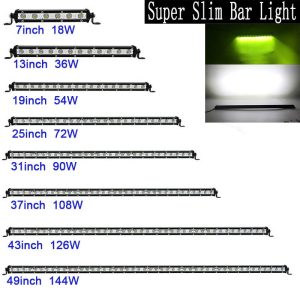 Super Slim Mini White/Yellow with CREE Led Light Bar