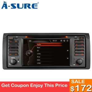 A-Sure Car Multimedia Player GPS Navigation DVD GPS for BMW