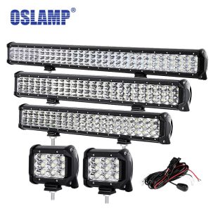 Oslamp 4" 20" 23" 28" 12" 31" LED Work Light for Boat SUV ATV Pickup
