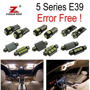 19pcs LED bulb Interior Light Kit for BMW E39
