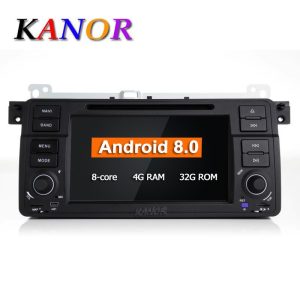 Android 8.0 Car DVD Player For BMW E46 M3 Double Din Octa Core