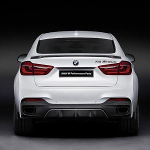 F16 X6 Modified M-Perform Style Carbon Fiber Rear Luggage