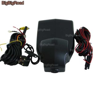 BigBigRoad For BMW X1 2016 / F01 2013 F11 2014 F10 Car wifi DVR Video Recorder dash cam Dual Camera lens