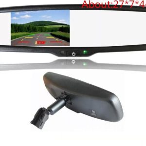 Upgrade OE Parking Mirror Monitor 4.3 original bracket special for Toyota mirror parking monitor with Video in to DVD/Camera