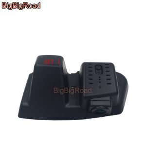 BigBigRoad For Ford Edge 2015-2018 Car wifi DVR Driving Video Recorder front camera Car Dash Cam FHD 1080P