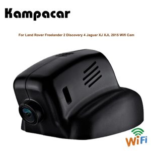 Kampacar Car Recorder Wifi Dvr Dash Cam Video Camera For Land Rover Evoque F-TYPE XE Range Rover 2015 Jaguar XJ XJL 2016 2 DVRs