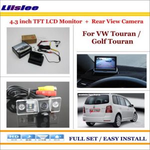 Liislee For Volkswagen VW Touran / Golf Touran - 4.3" TFT LCD Monitor + Car Rearview Back Up Camera = 2 in 1 Car Parking System