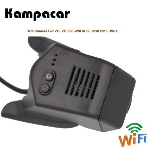 Kampacar Car Dvr Wifi Registrator Dash Cam Video Camera Rearview For Volvo S90 V90 XC60 T4 T5 T6 2018 2019 Two Car Recorder DVRs