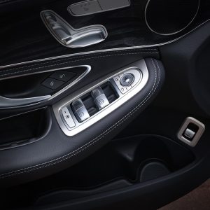 Lift Switch Button Cover Trim Frame For Mercedes C Class Benz