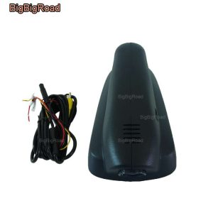 BigBigRoad For Peugeot 3008 2013-2015 Car wifi DVR Video Recorder hidden Installation dash cam FHD 1080P