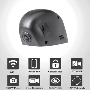 For Volkswagen Golf 7 Car Driving Video Recorder DVR Mini Wifi Camera 1080P Dash Double recording Cam