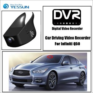 YESSUN for Infiniti Q50 Car DVR Driving Video Recorder Mini Control APP Wifi Camera Novatek 96658 FHD 1080P Registrator Dash Cam