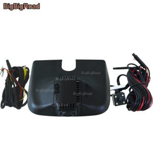 BigBigRoad For Mercedes Benz ML GL Series 2013 2014 2015 w166 250 Dual cameras Car DVR Video Recorder Wifi DVR dash cam