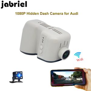 Jabriel Hidden HD 1080p car recorder camera wifi driving recorder dvr dual lens Dash camera for 2008-2013 Audi q7 q5 a6
