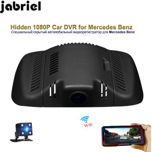Jabriel auto 1080P wifi hidden car dvr dash cam dual lens car driving recorder for 2015 Mercedes Benz GLK300 GLK260 GLK350 X204