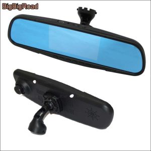 Audi TT A1 Car Blue Screen front mirror DVR + rear view camera