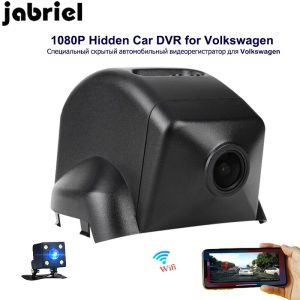 Jabriel auto HD 1080P wifi hidden car dvr driving recorder dash cam vehicle camera dual lens for 2015 2016 Volkswagen MAGOTAN