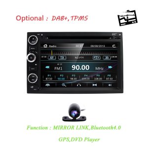 Fit Ford F150 F250/350/Edge/Fusion/Mustang In Dash DVD Player GPS Navigation Stereo Radio BT Steering Wheel Ctrl 3G RDS MAP CAM
