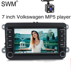 7" 2 Din Car Radio for VW Volkswagen Golf 5 Auto Radio Stereo Mirror Link Reversing Camera Autoradio Radio Coche Bluetooth FM