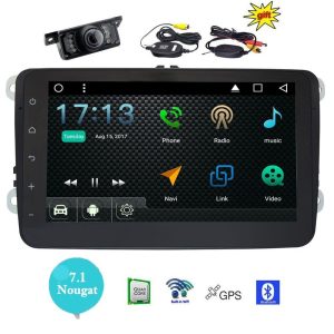 EinCar 8'' Android7.1 Radio video for VW Volkswagen Headunit Car Audio Stereo support Wifi 3G 4G Mirrorlink+Wireless Back Camera