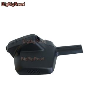 BigBigRoad Car Video Recorder Wifi DVR Dash Cam Dual Cameras lens FHD 1080P For peugeot 408 2015-2018