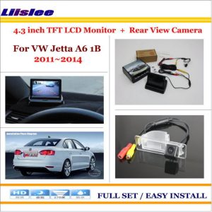 Liislee For Volkswagen VW Jetta A6 1B 2011~2014 - Car Rear Camera + 4.3" TFT LCD Screen Monitor = 2 in 1 Back Up Parking System