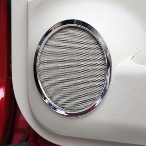 Nissan X-Trail Xtrail Rogue Chrome Door Speaker Cover Trim Sticker