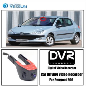 YESSUN for Peugeot 206 Car Wifi DVR Mini Camera Driving Video Recorder Novatek 96658 Registrator Dash Cam Night Vision