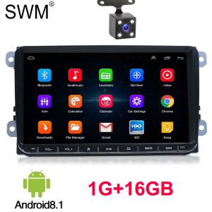 9" Car Radio for VW Polo Golf Volkswagen Android 8.1 Radio Coche Autoradio Reversing Camera 1080P Mirror Link Radio Samochodowe