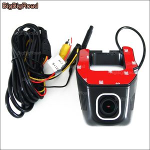 BigBigRoad For Ford F-150 APP Control Car Wifi DVR Video Recorder hidden installation Wide angle Dash Cam FHD 1080p