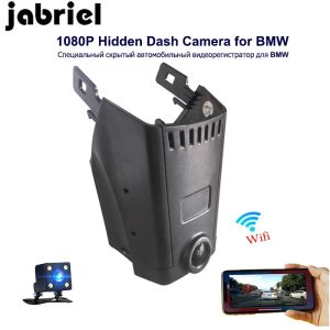 Jabriel hidden car driving recorder 1080P vehicle camera car dvr wifi dash cam dual lens camera for BMW 5/7 Series G30 G11 F10