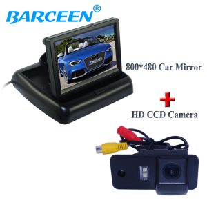 Foldable hd lcd screen Audi A3 A4 A6 A8 Q5 Q7 A6L