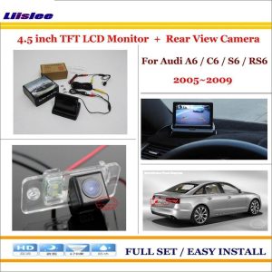 Liislee For Audi A6 / C6 / S6 / RS6 2005~2009 - Car Backup Rear Camera + 4.3" TFT LCD Screen = 2 in 1 Rearview Parking System