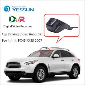 YESSUN Car DVR Digital Driving Video Recorder For Infiniti FX45 FX35 2007 - Front Dash Camera Front CAM HD 1080P