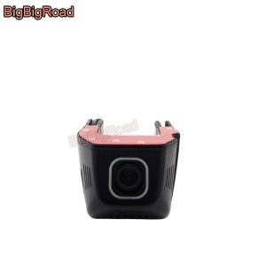 BigBigRoad For Peugeot 206 207 301 307 308s 408 508 2008 3008 4007 Car Wifi DVR Dual lens Dash Cam hidden type