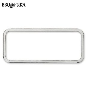 Alloy Interior ES Button Cover Frame Trim For Mercedes Benz E Class