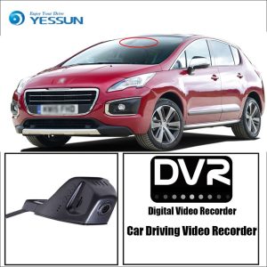 YESSUN for Peugeot 3008 Car Driving Video Recorder DVR Mini Control APP Wifi Camera Registrator Dash Cam Original Style